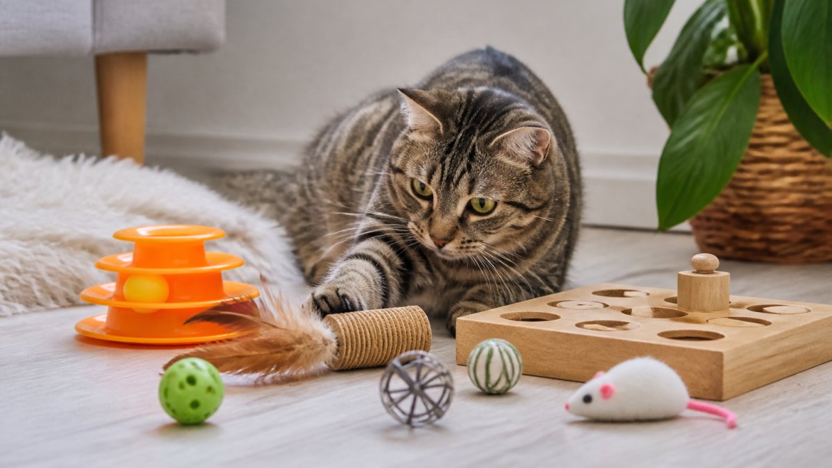 How to Choose Enrichment Toys for Indoor Cats
