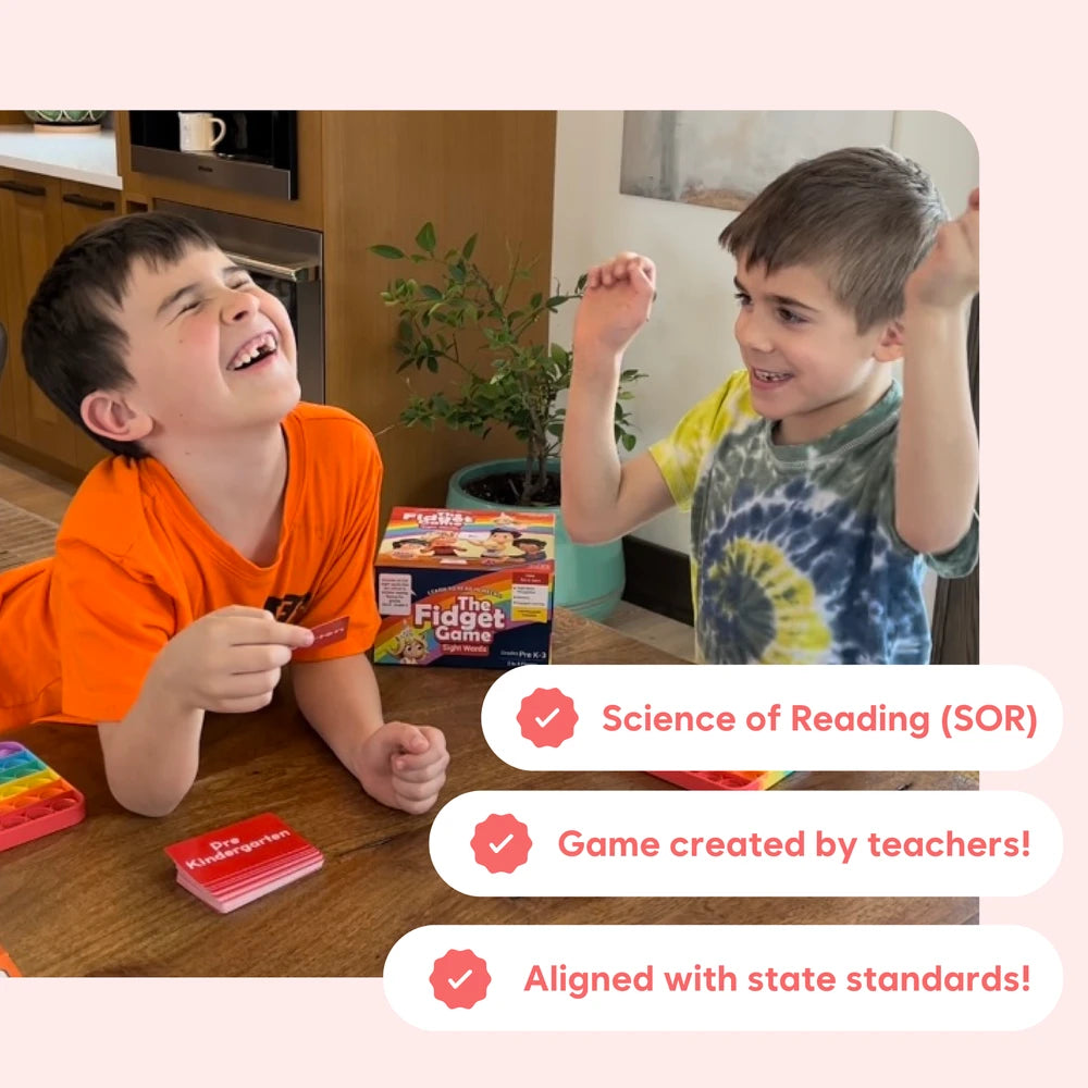 Sight Words Fidget Game Set