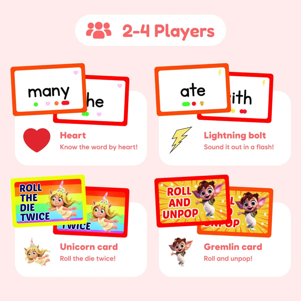 Sight Words Fidget Game Set