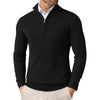 Mens Quarter Zip Fleece Sweatshirt