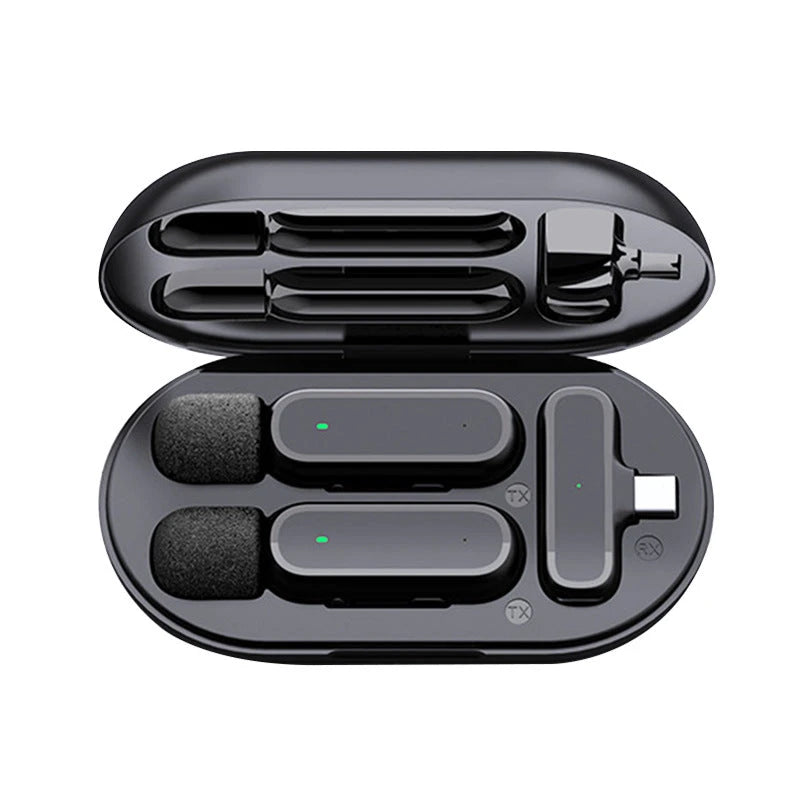 Clip-On Lavalier Microphone Kit