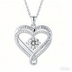 Eternal Heart Double Layer Necklace