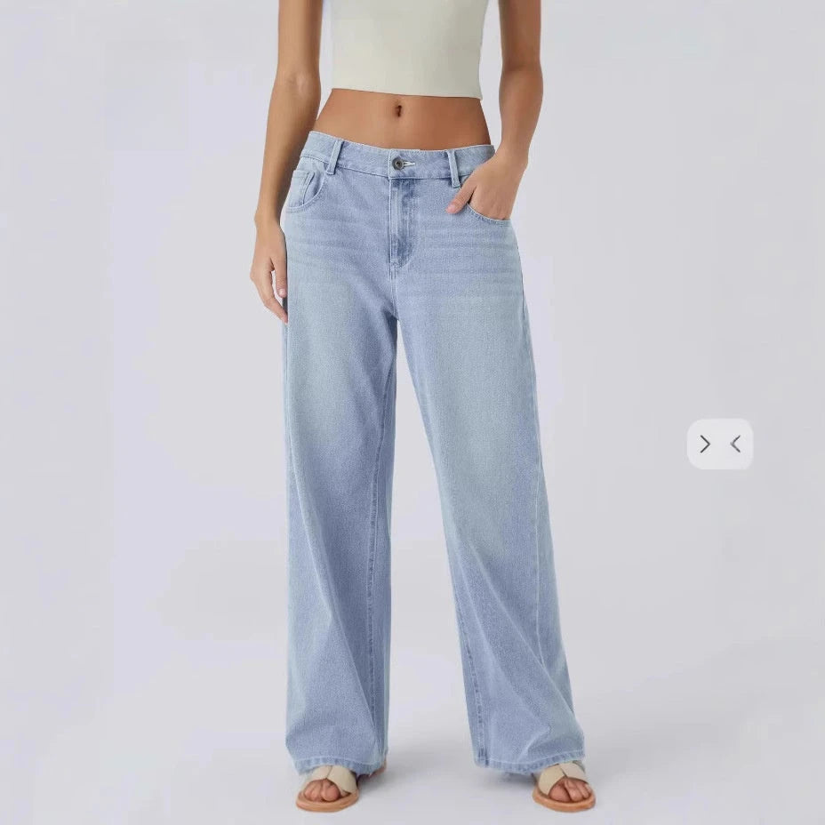 Retro Wide Leg Jeans