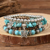 Boho Beaded Bracelet Set