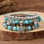 Boho Beaded Bracelet Set