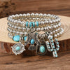 Boho Beaded Bracelet Set