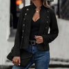 Retro Suede Double Breasted Jacket