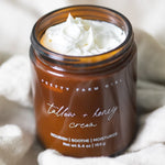 Fragrance-Free Tallow And Honey Cream