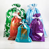 Festive Drawstring Christmas Gift Bags