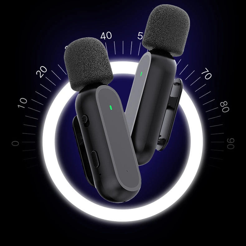 Clip-On Lavalier Microphone Kit