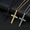 Stainless Steel Cross Pendant Necklace
