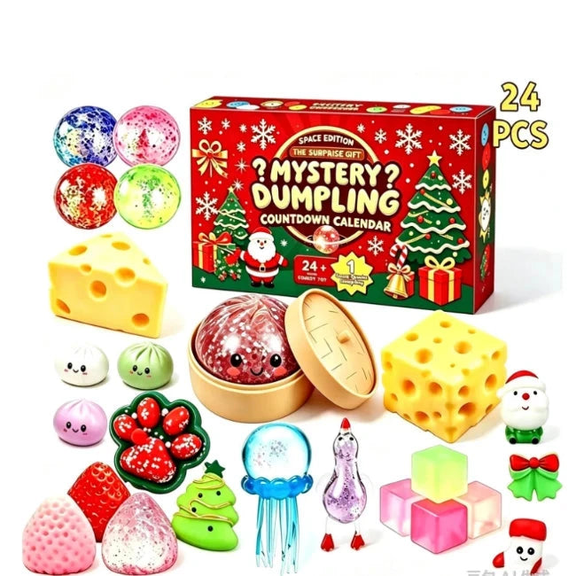 Christmas Squishy Toy Advent Calendar