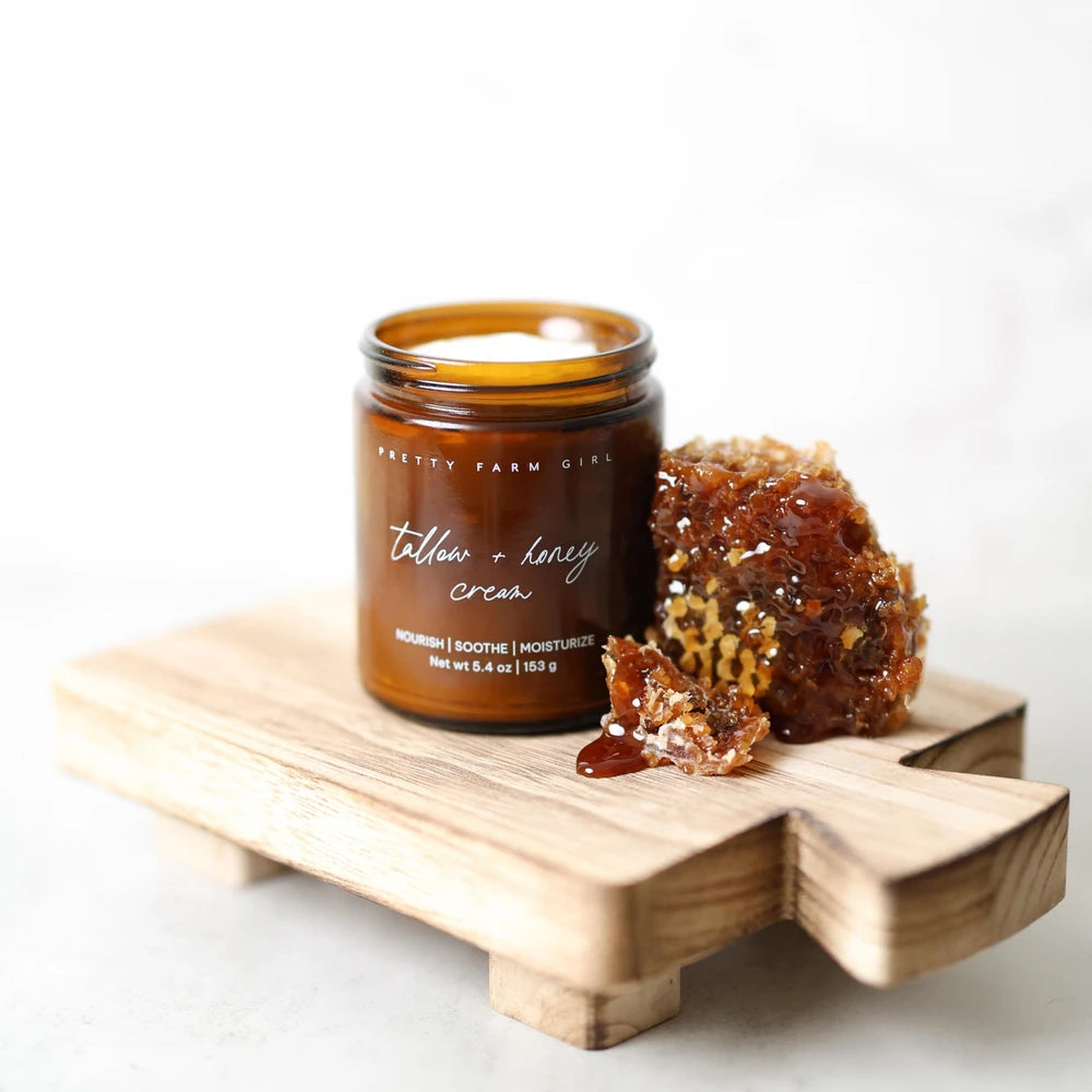 Fragrance-Free Tallow And Honey Cream
