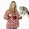 Warm Cat Pocket Hoodie