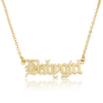 Personalized Script Name Necklace