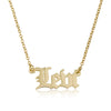 Personalized Script Name Necklace