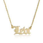Personalized Script Name Necklace
