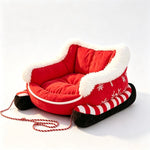 Festive Holiday Pet Bed
