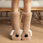 Plush Dog Lounge Socks
