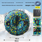 Inflatable Snow Tube with Cloth Cover