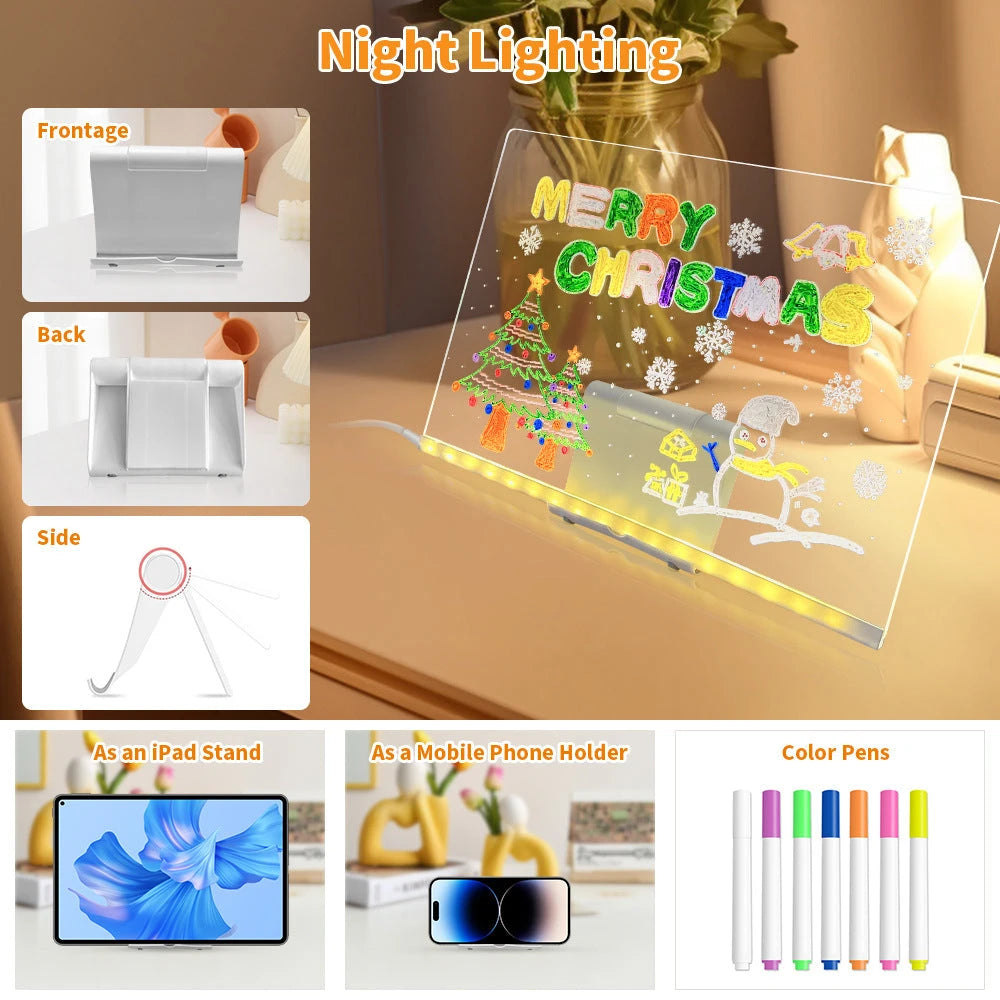 LED Acrylic Message Board