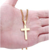Stainless Steel Cross Pendant Necklace
