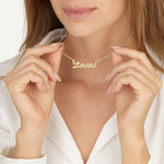 Personalized Script Name Necklace
