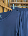 Bamboo Viscose Long Sleeve Lounge Tee
