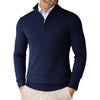 Mens Quarter Zip Fleece Sweatshirt