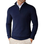 Mens Quarter Zip Fleece Sweatshirt