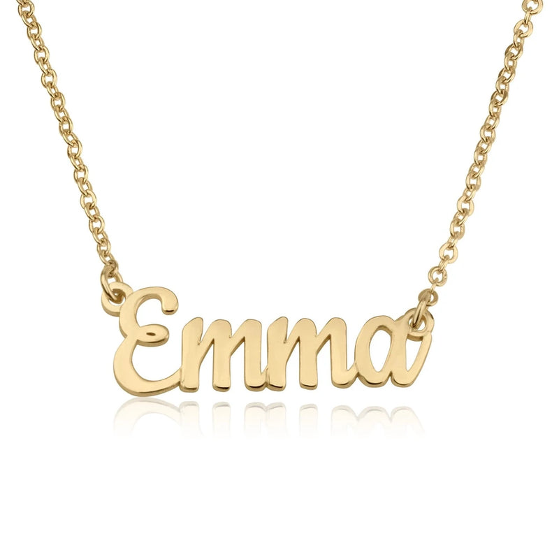 Personalized Script Name Necklace