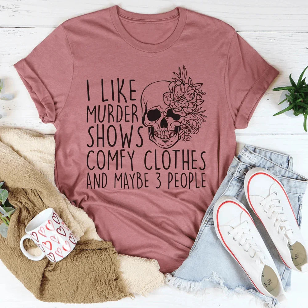 Graphic Print Cotton T-Shirt