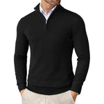 Mens Quarter Zip Fleece Sweatshirt