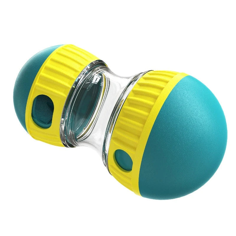 Rolling Treat-Dispensing Dog Puzzle Toy