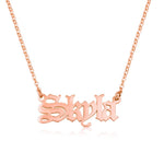 Personalized Script Name Necklace