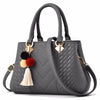 Textured PU Faux Leather Handbag