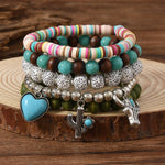Boho Beaded Bracelet Set