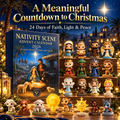 2026 Nativity Scene Advent Calendar (24 Days)