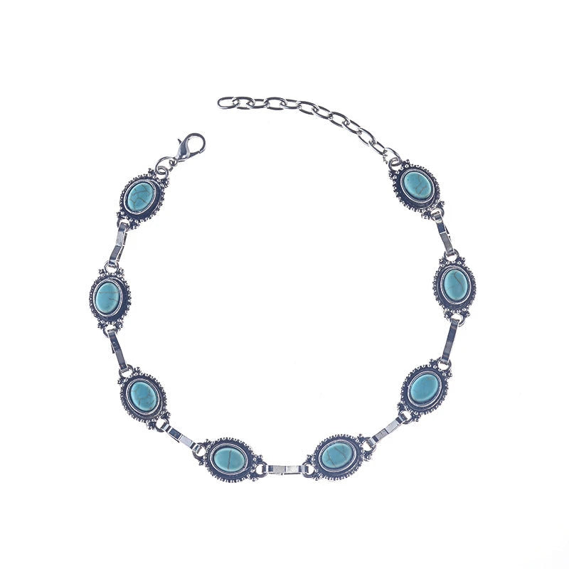 Retro Ethnic Alloy Anklet