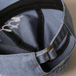 Salty Script Embroidered Cotton Hat