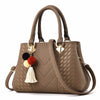Textured PU Faux Leather Handbag
