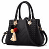 Textured PU Faux Leather Handbag