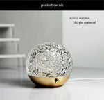 Water Ripple Touch Lamp