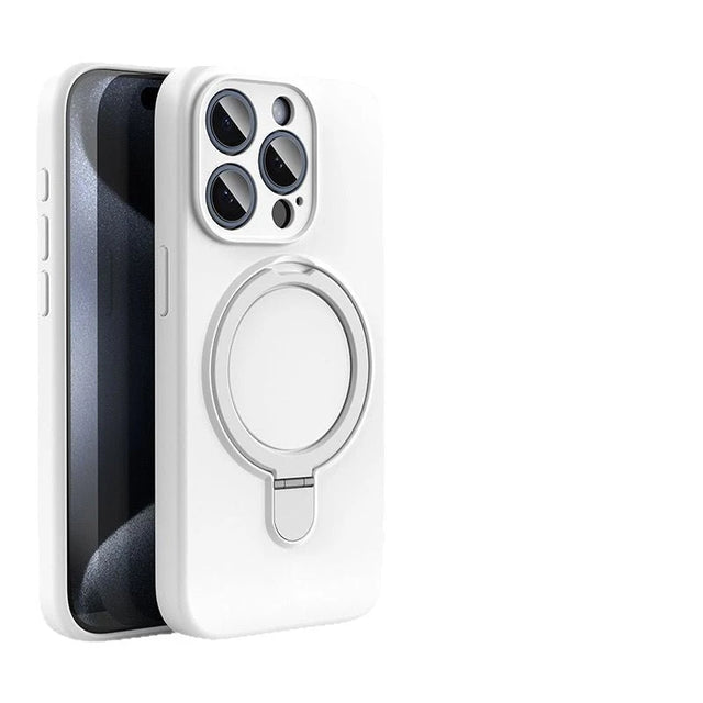 Magnetic Silicone Phone Case with Stand
