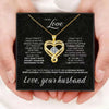 Eternal Heart Double Layer Necklace