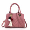 Textured PU Faux Leather Handbag