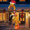 Gingerbread Duo Inflatable Christmas Decoration