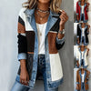 Denim Trim Patchwork Jacket