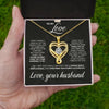 Eternal Heart Double Layer Necklace