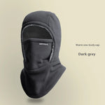Winter Fleece Hood Face Cover